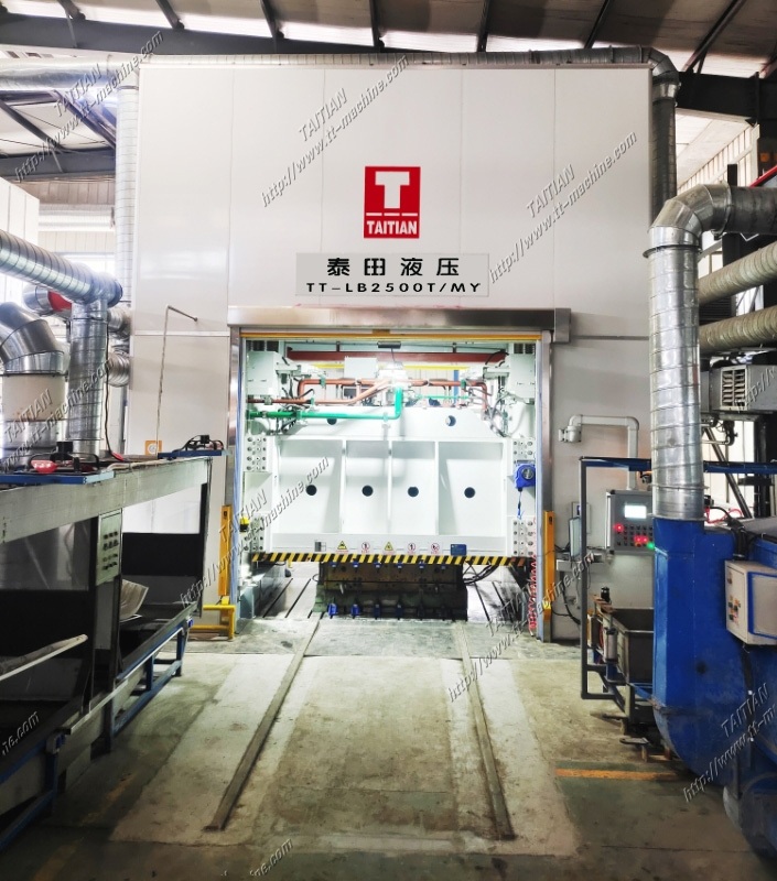 Avtomobilin daxili hissələri üçün 2500T SMC Formalaşdıran Hidravlik Pres